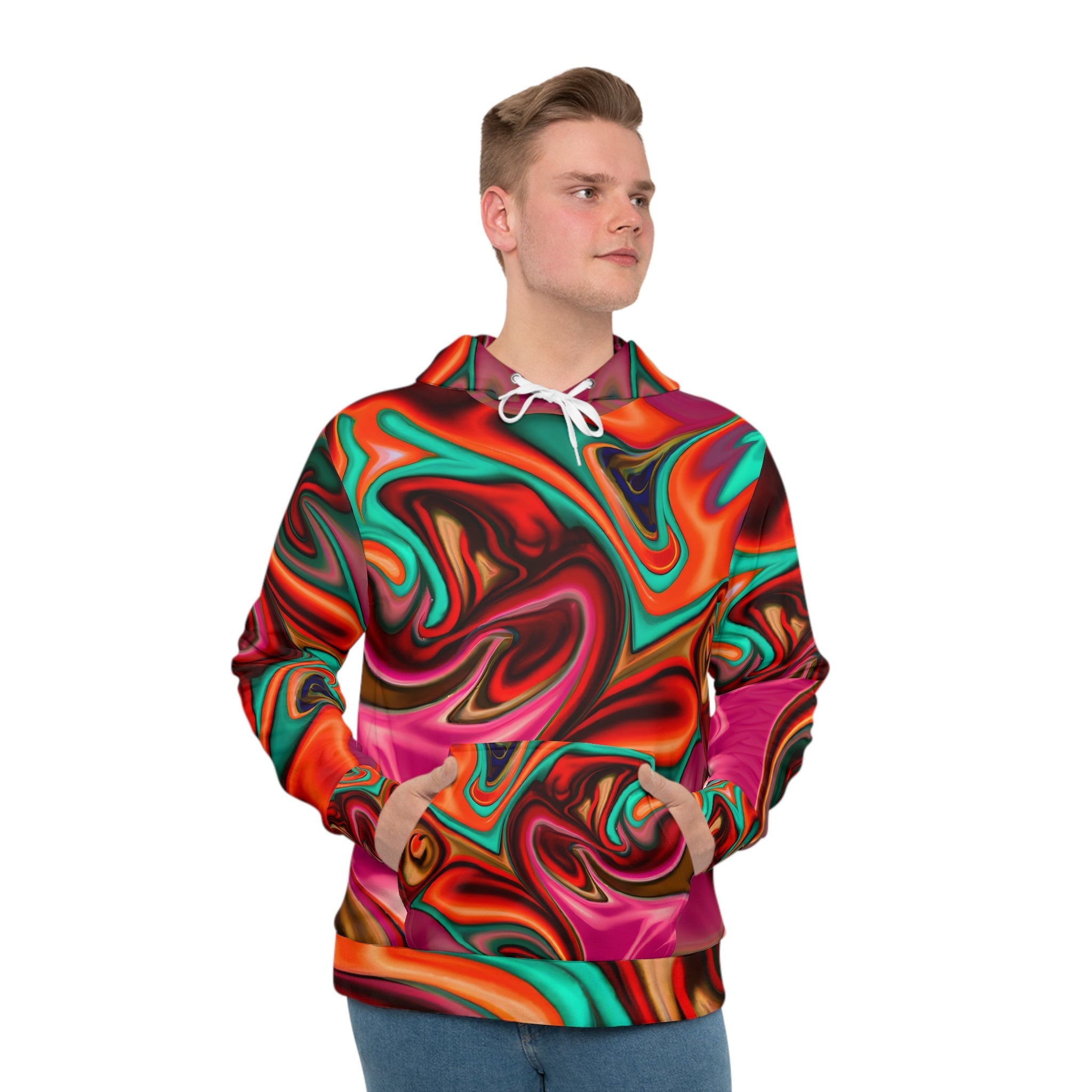 Discover Our Men's Trippy Pullover Hoodies - Acid Daddy