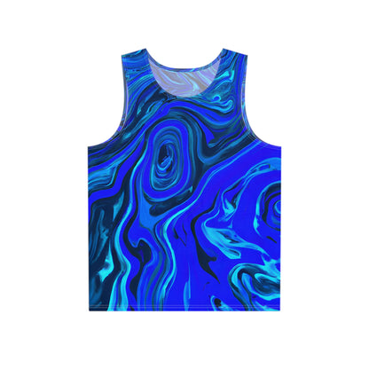 All Over Prints - Men's Chill Blue Ice Festival Tank Top - Acid Daddy