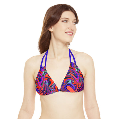 All Over Prints - Women's Euphoric Strappy Bikini - Acid Daddy