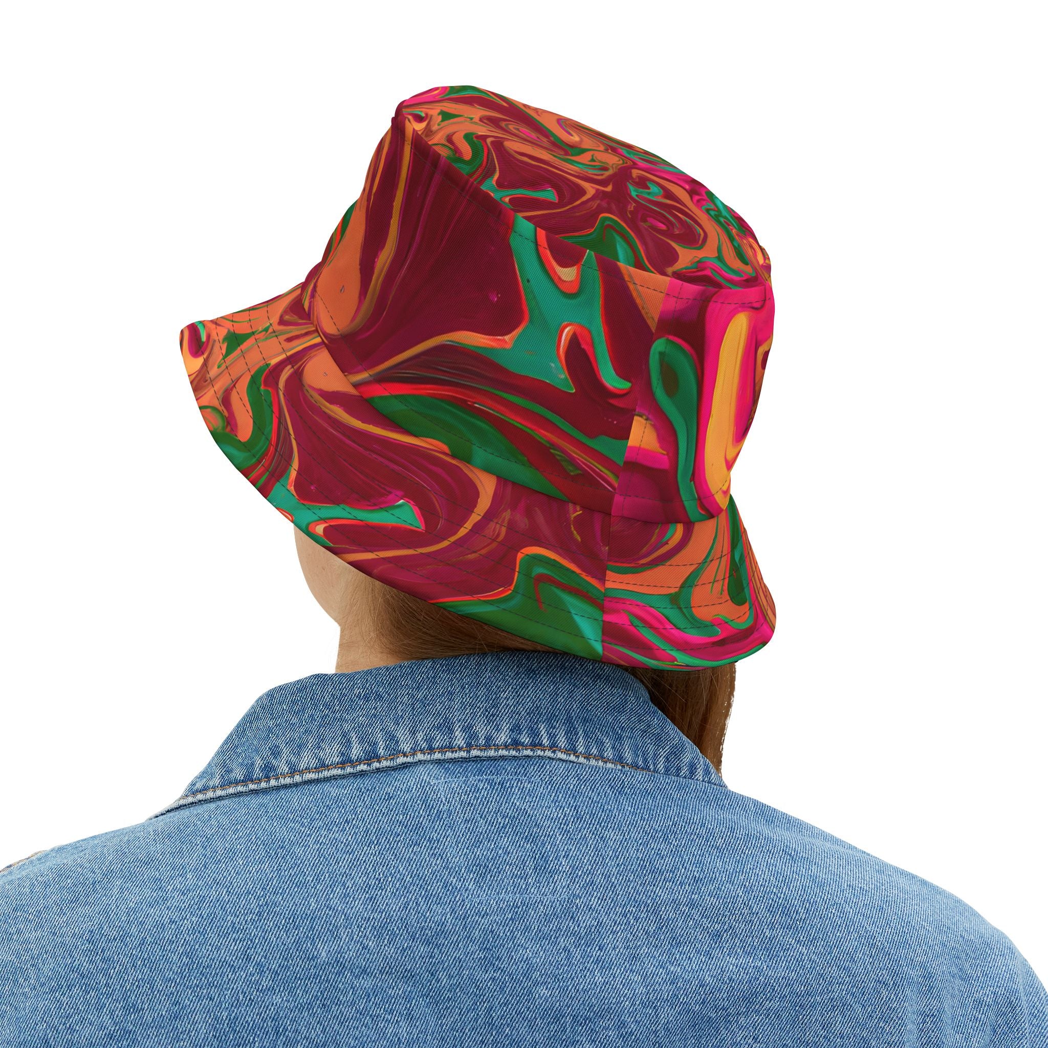 Psychedelic Forest Bucket Hat