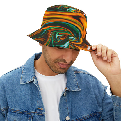 Green Gold Bucket Hat