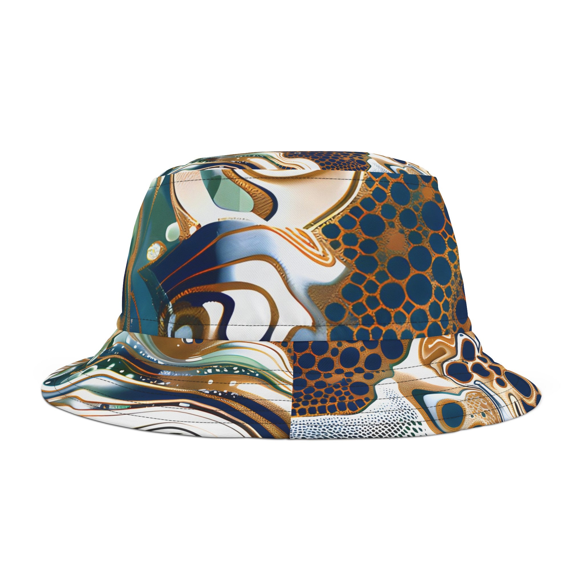 Hats - Sapphire Groove Fest Bucket Hat - Acid Daddy