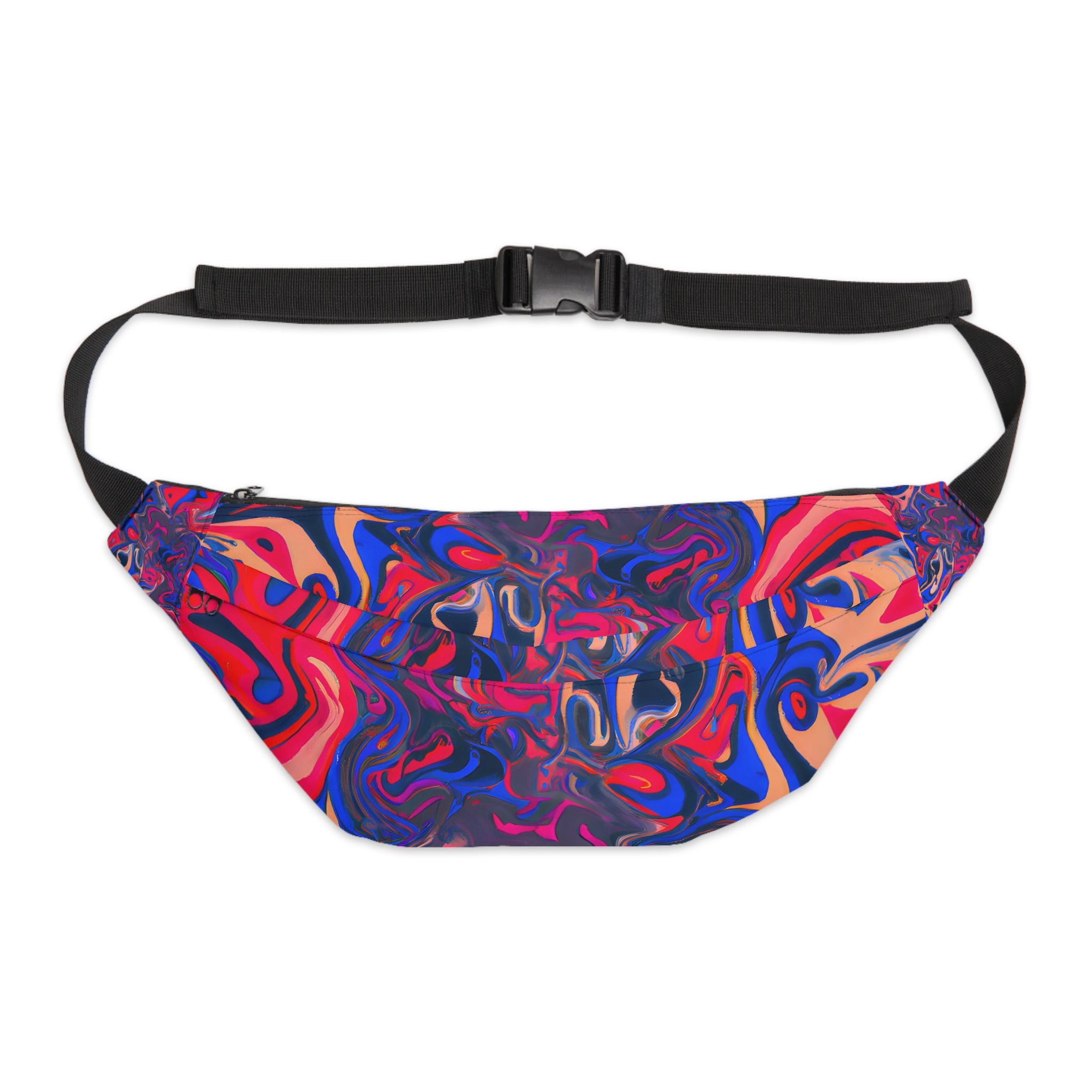 Fanny Packs - Festive Vibes Psychedelic Festival Fanny Pack (Large) - Acid Daddy