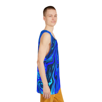 All Over Prints - Men's Chill Blue Ice Festival Tank Top - Acid Daddy