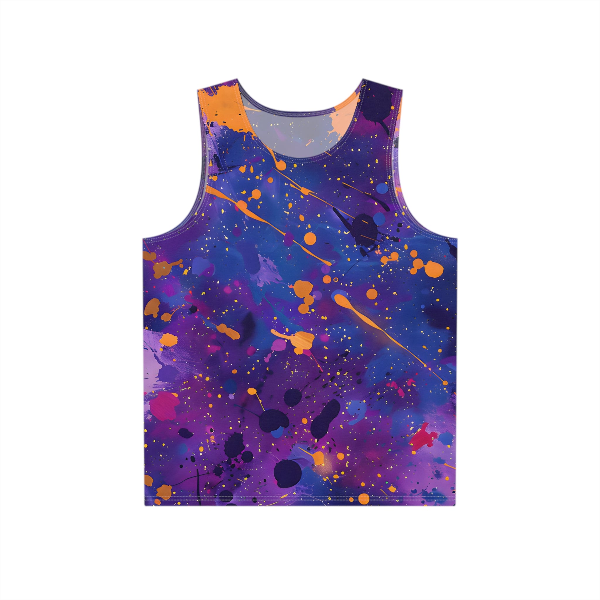 Tank Tops - Men's Violet Gold Splash Tank Top - Acid Daddy