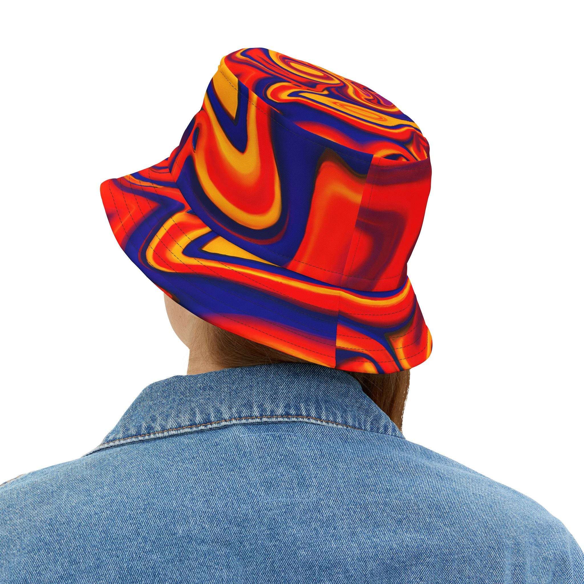 Liquid Hot Magma Bucket Hat