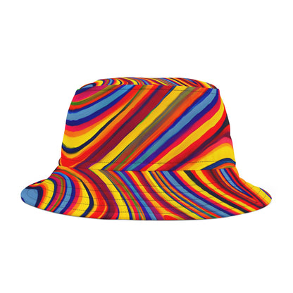 Retro Swirls Bucket Hat