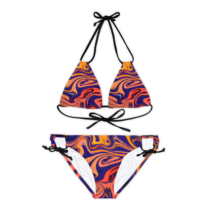 All Over Prints - Transcendent Zen Strappy Bikini - Acid Daddy