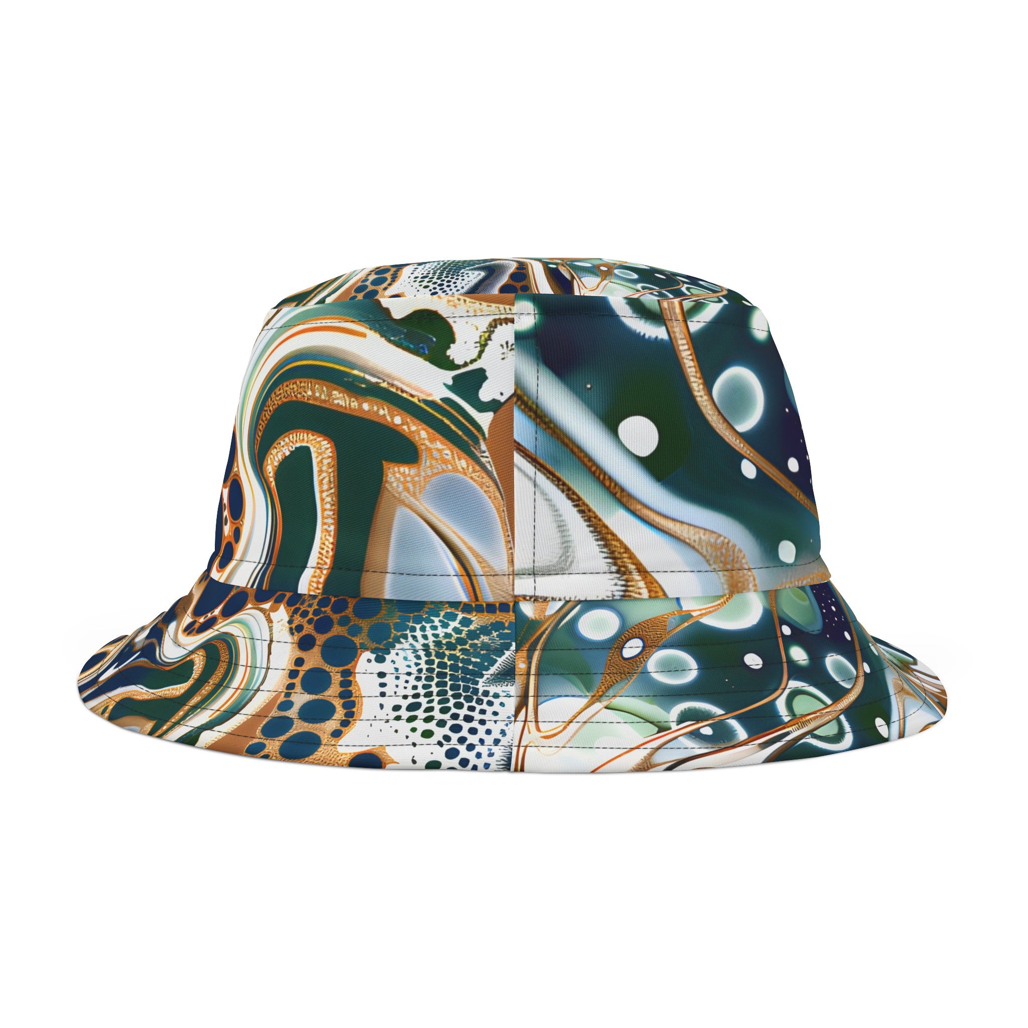 Hats - Sapphire Groove Fest Bucket Hat - Acid Daddy