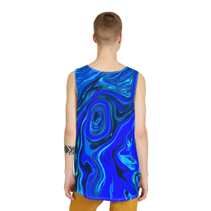 All Over Prints - Men's Chill Blue Ice Festival Tank Top - Acid Daddy