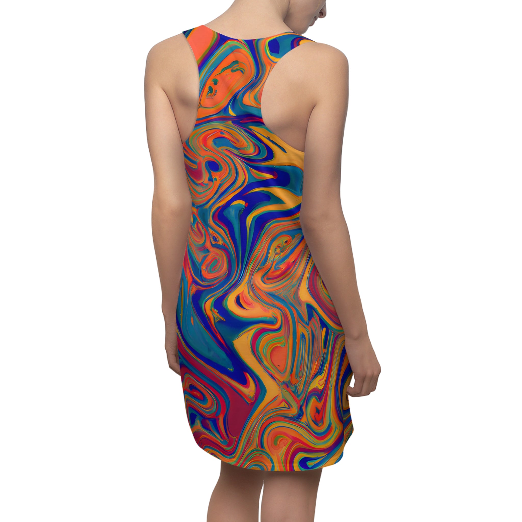 Retro Delight Racerback Dress