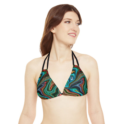 All Over Prints - Women's Infinity Strappy Bikini - Acid Daddy