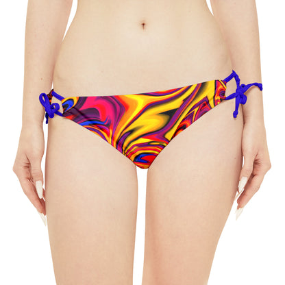 All Over Prints - Women's Tropical Fruit Fun Strappy Bikini - Acid Daddy