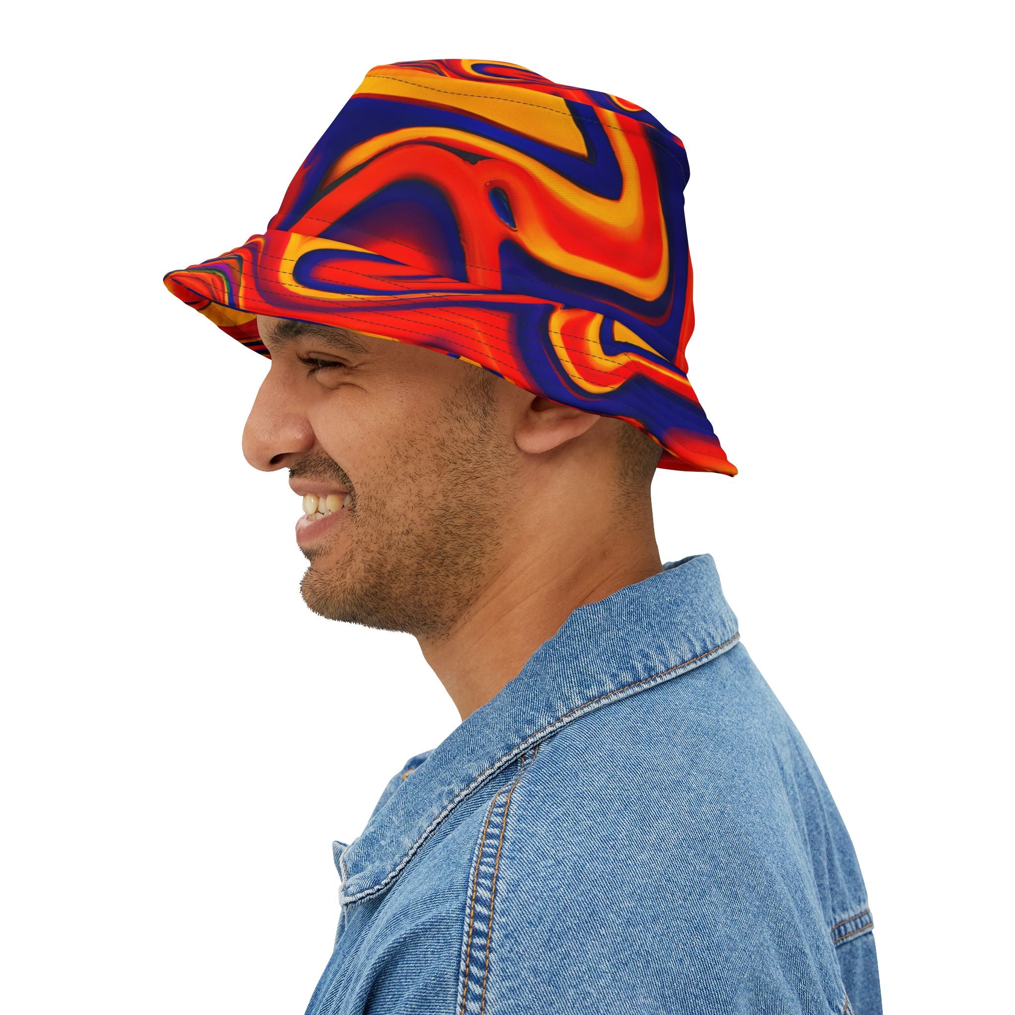 Liquid Hot Magma Bucket Hat