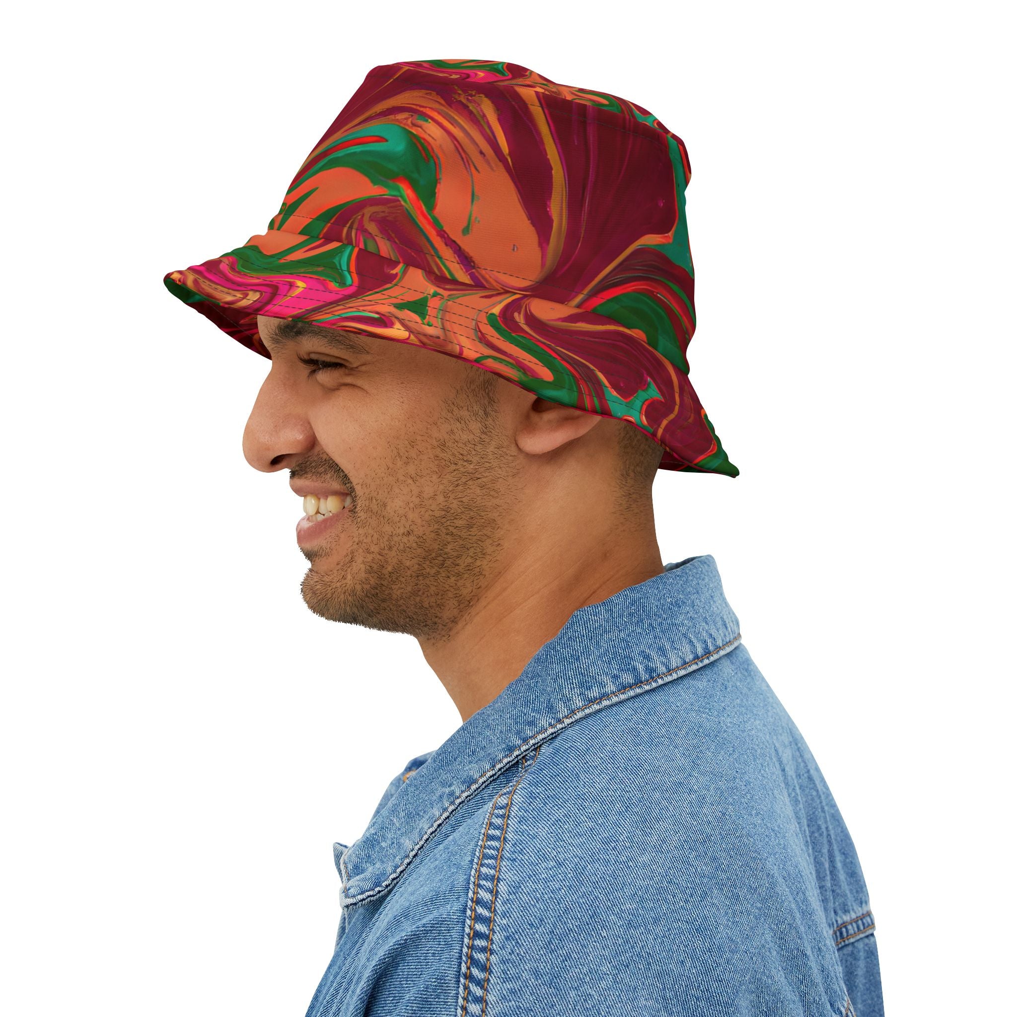 Psychedelic Forest Bucket Hat