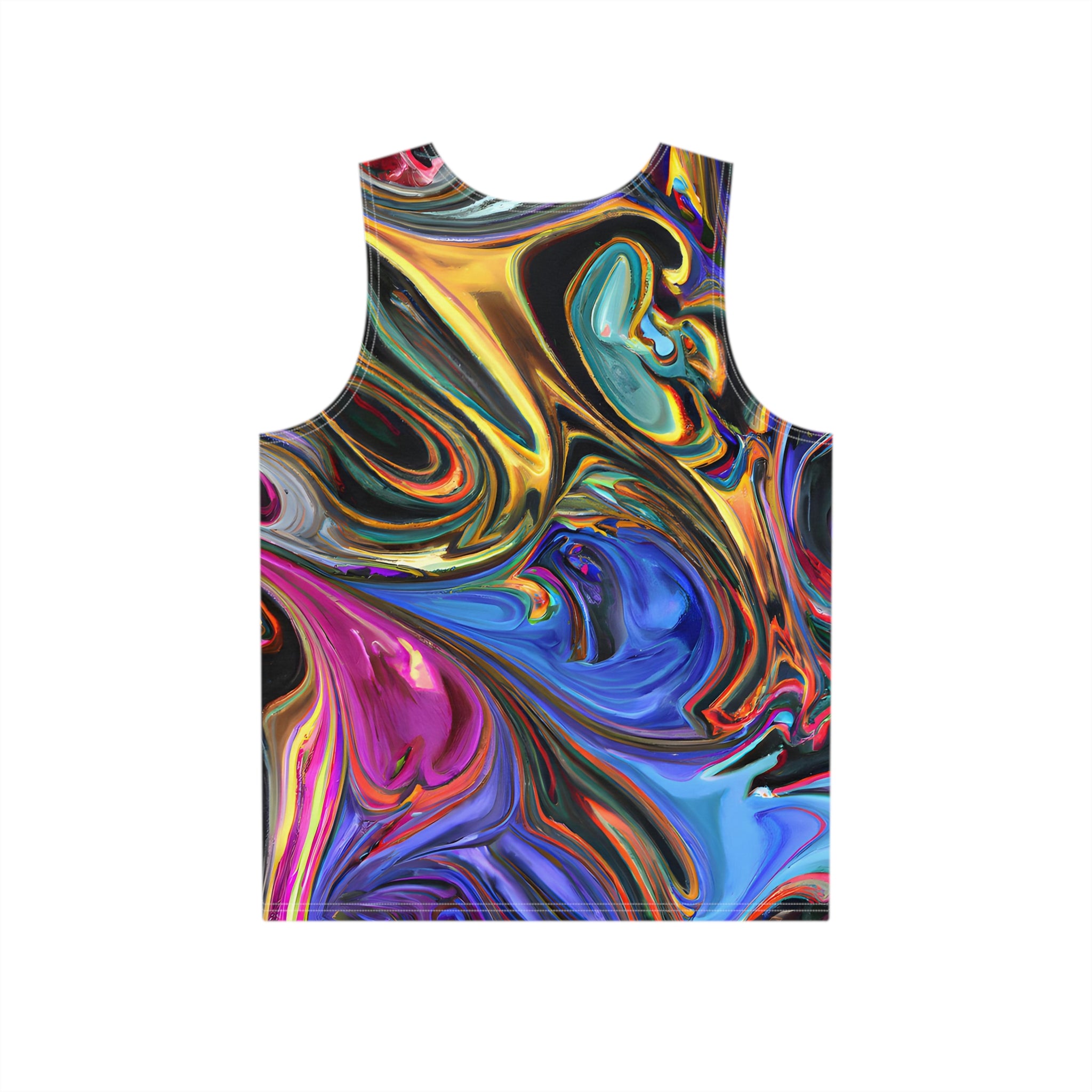 All Over Prints - Painted Serenity Pop Tank Top - Acid Daddy