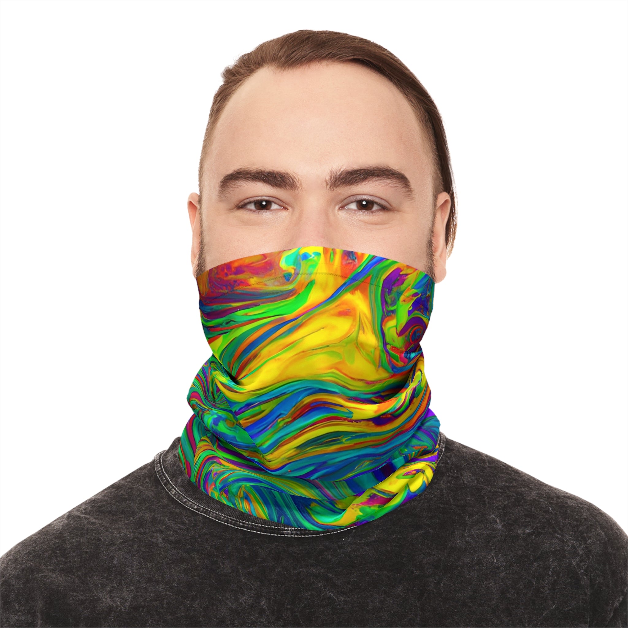 Gaiters - Psychedelic Dream Lightweight Neck Gaiter - Acid Daddy