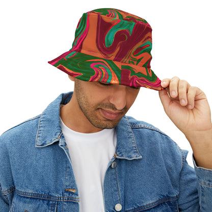 Psychedelic Forest Bucket Hat