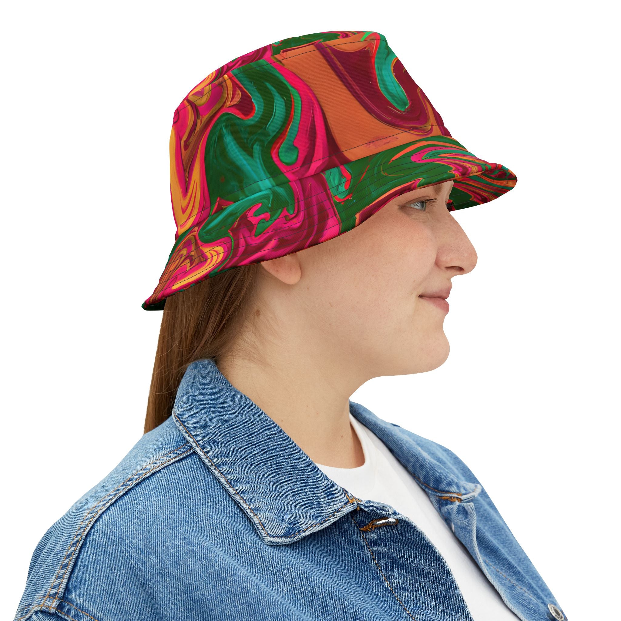 Psychedelic Forest Bucket Hat