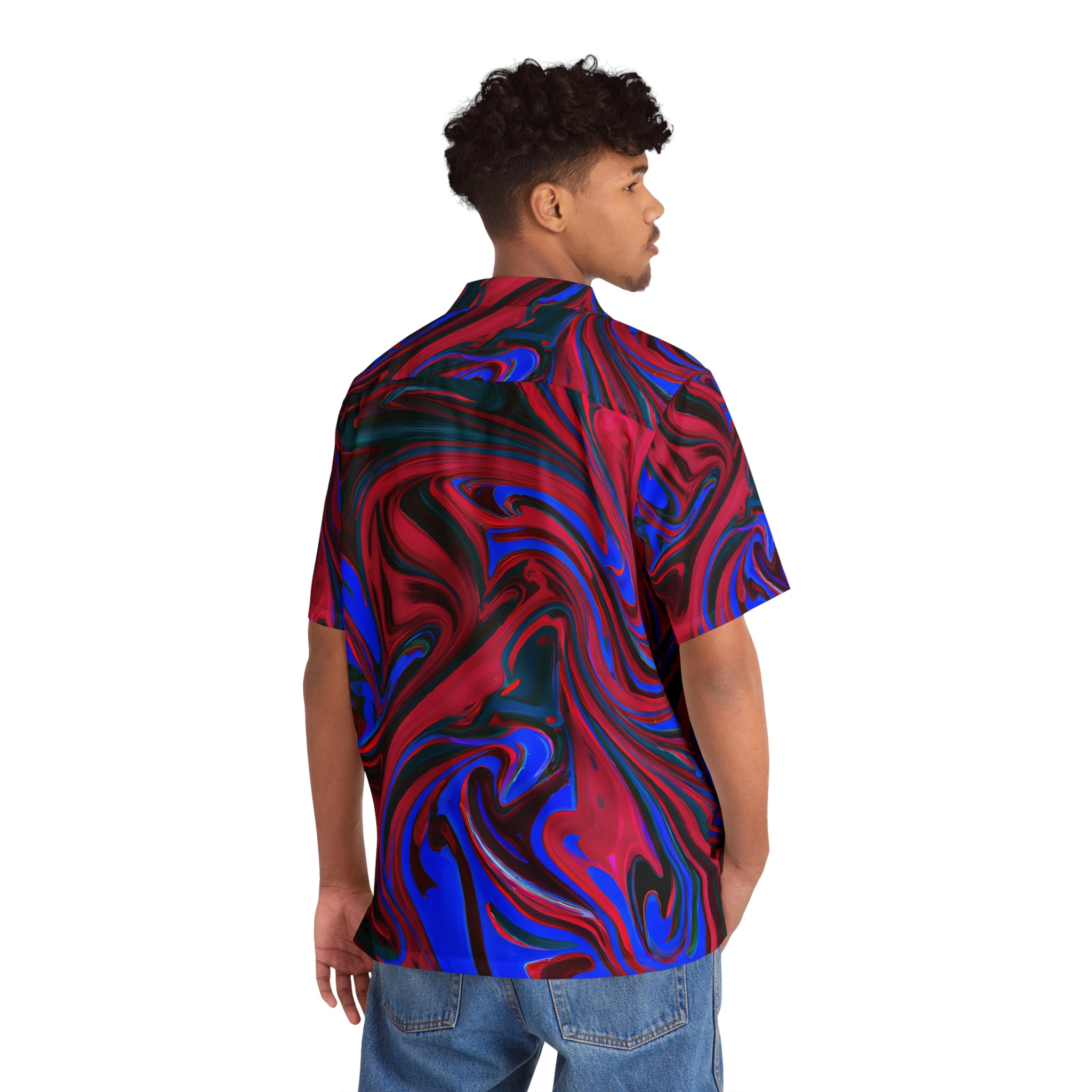 Azure Dreamscape Hawaiian Shirt