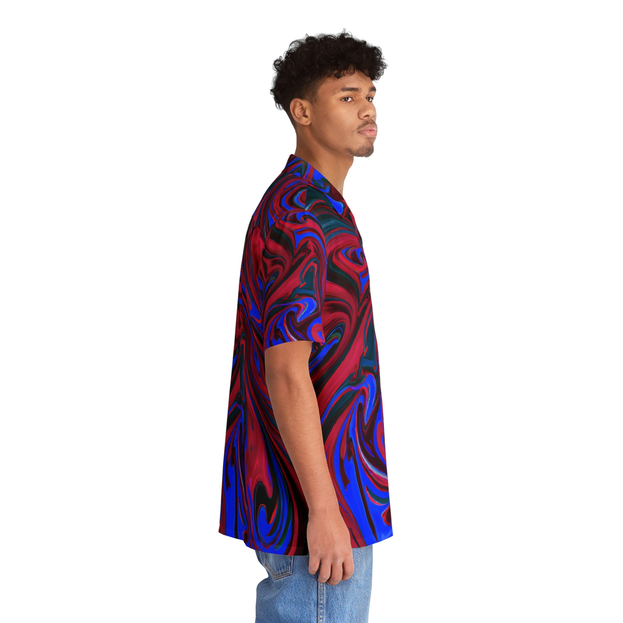 Azure Dreamscape Hawaiian Shirt