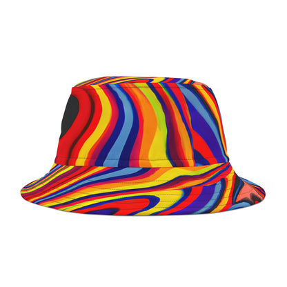 Retro Swirls Bucket Hat