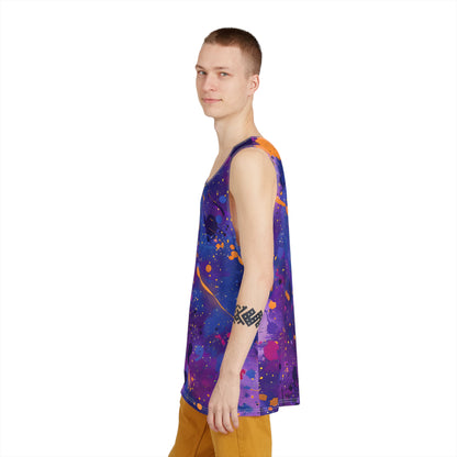 Tank Tops - Men's Violet Gold Splash Tank Top - Acid Daddy