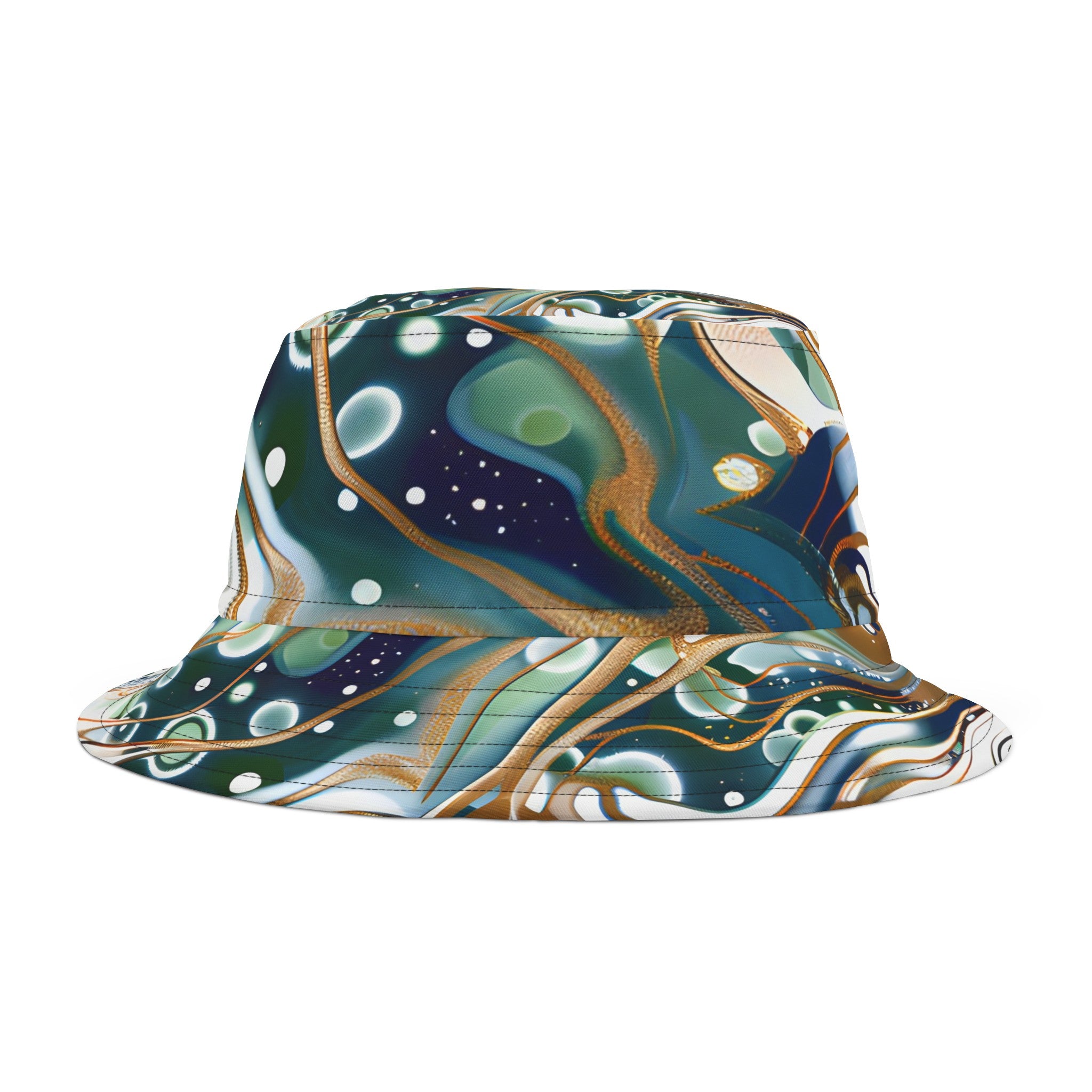 Hats - Sapphire Groove Fest Bucket Hat - Acid Daddy