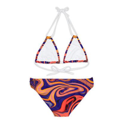 All Over Prints - Transcendent Zen Strappy Bikini - Acid Daddy