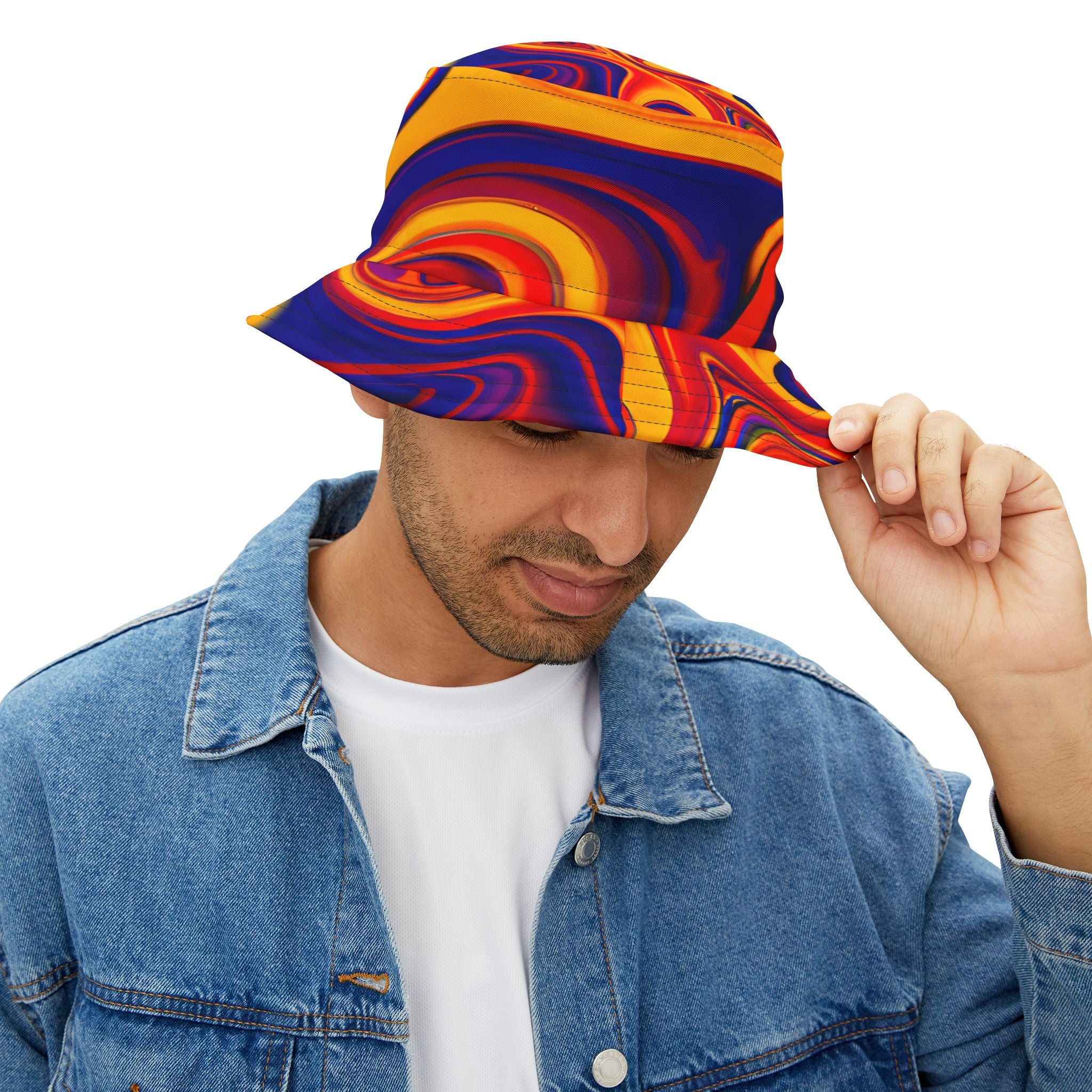 Liquid Hot Magma Bucket Hat