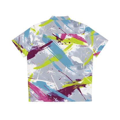 Hawaiian Shirts - Men's Tropical Color Mix Hawaiian Shirt - Acid Daddy