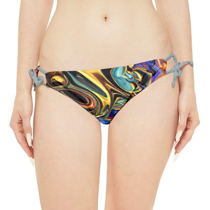 All Over Prints - Women's Painted Serenity Strappy Bikini - Acid Daddy