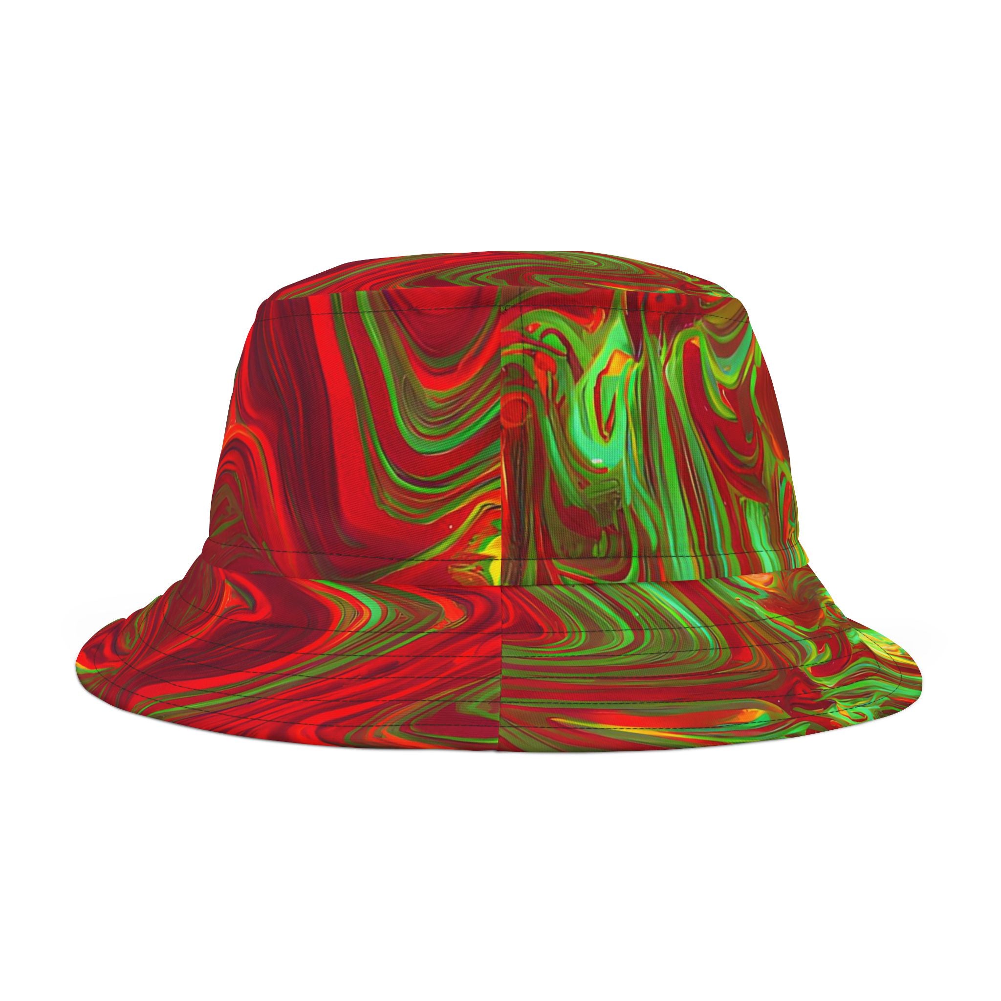 Retro Lime Bucket Hat