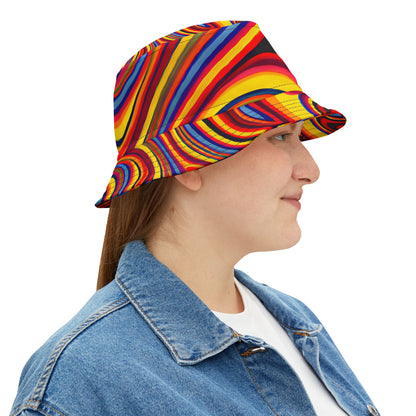 Retro Swirls Bucket Hat