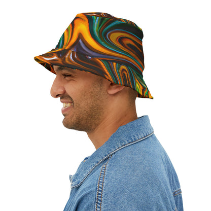 Green Gold Bucket Hat