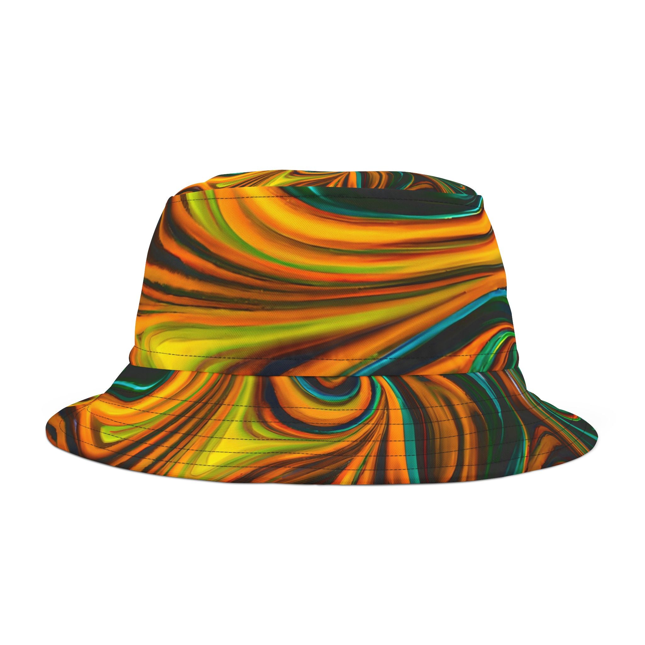 Green Gold Bucket Hat