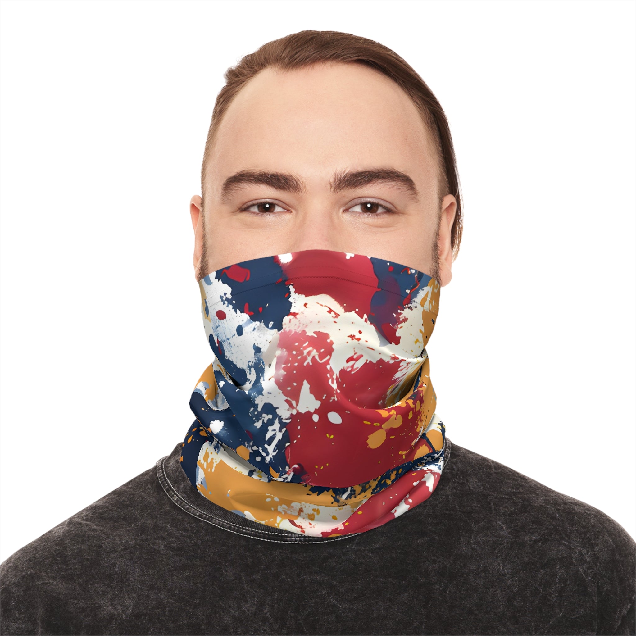 Gaiters - Crimson Golds Music Fest Lightweight Neck Gaiter - Acid Daddy