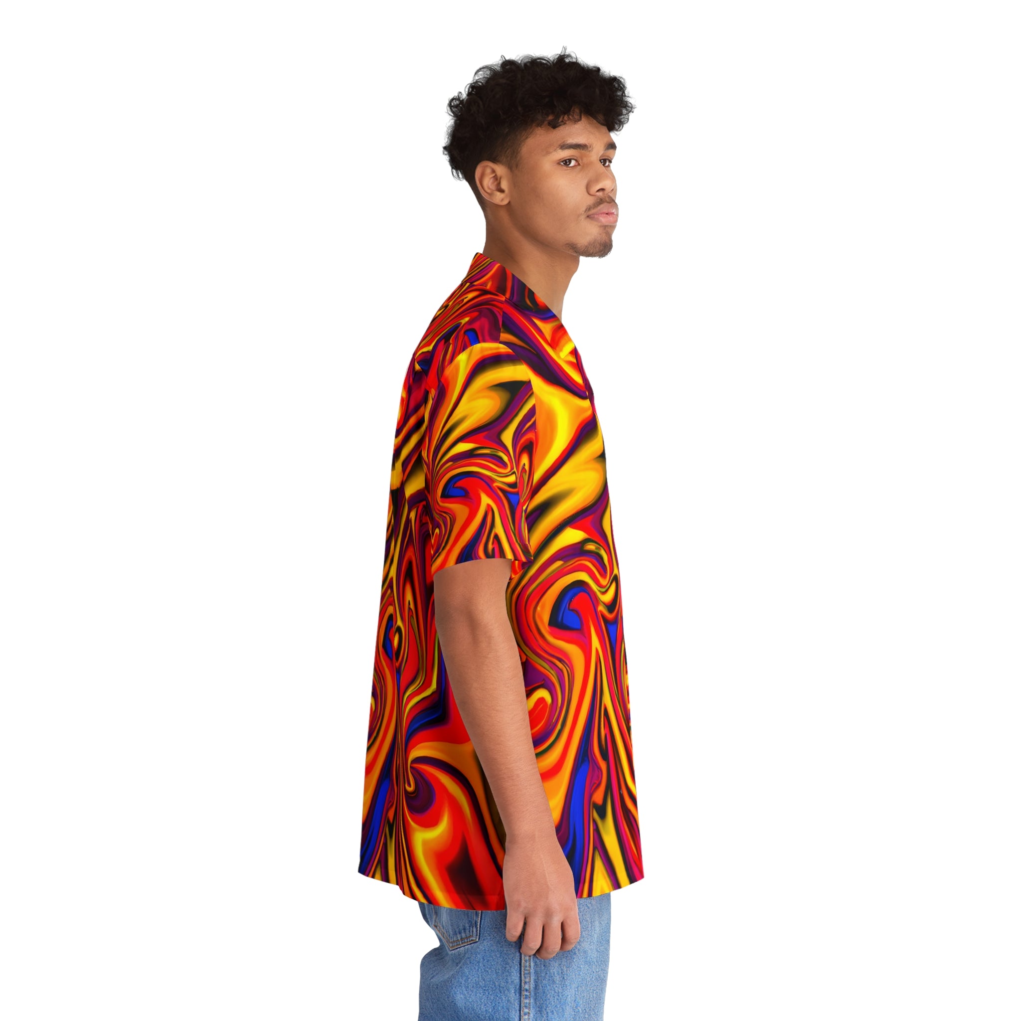 Hawaiian Shirts - Men's Fruity Banter Fun Hawaiian Shirt - Acid Daddy