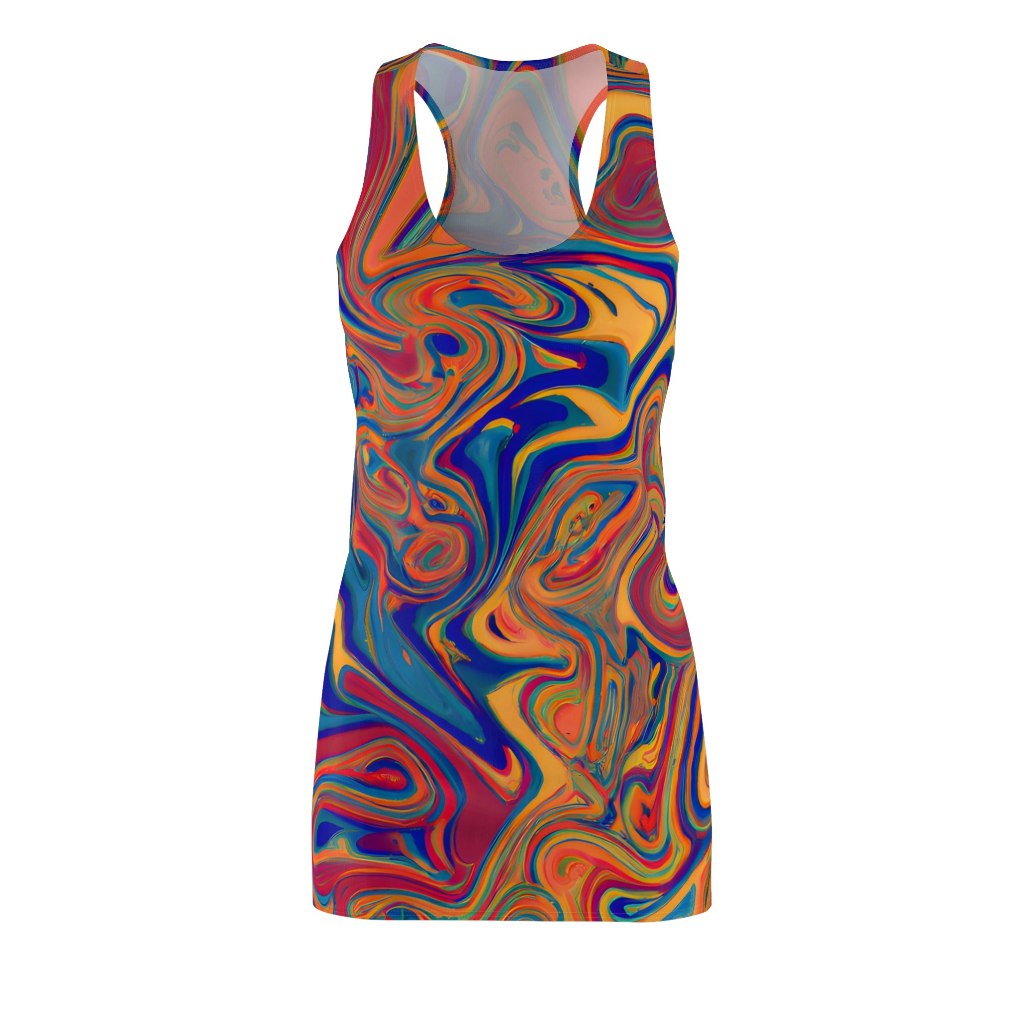 Retro Delight Racerback Dress