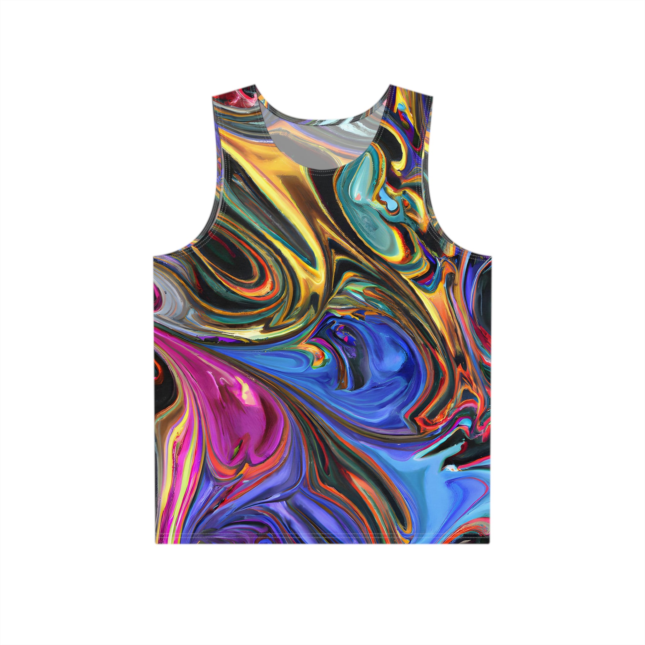 All Over Prints - Painted Serenity Pop Tank Top - Acid Daddy