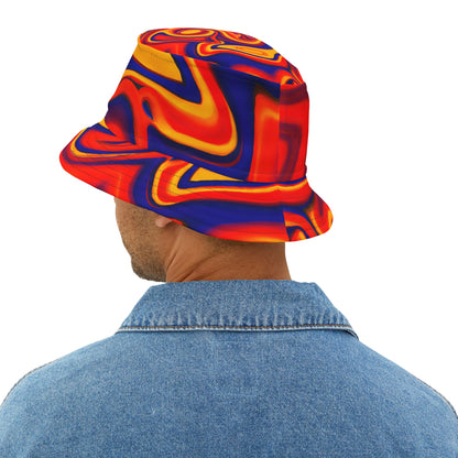 Liquid Hot Magma Bucket Hat