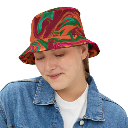 Psychedelic Forest Bucket Hat