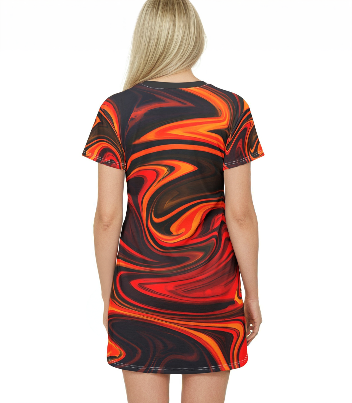 Festival Dresses - Fire Starter T - Shirt Dress - Acid Daddy