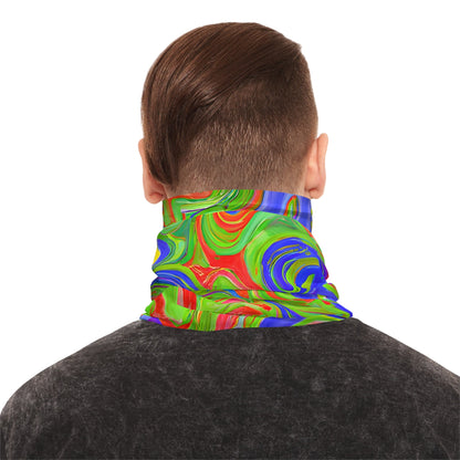 Gaiters - Acid Drip Green Lightweight Neck Gaiter - Acid Daddy