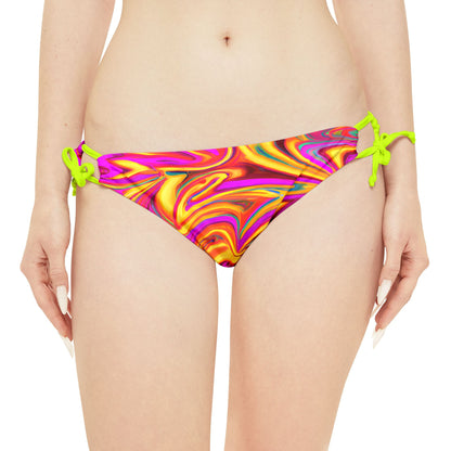 All Over Prints - Daisy Carnival Strappy Bikini - Acid Daddy