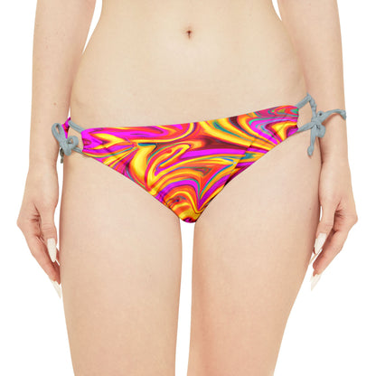 All Over Prints - Daisy Carnival Strappy Bikini - Acid Daddy