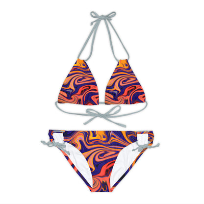 All Over Prints - Transcendent Zen Strappy Bikini - Acid Daddy