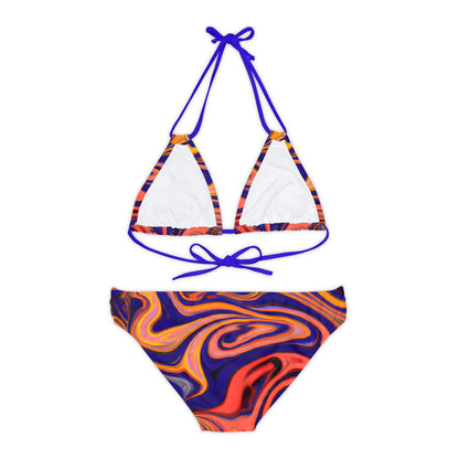 All Over Prints - Transcendent Zen Strappy Bikini - Acid Daddy