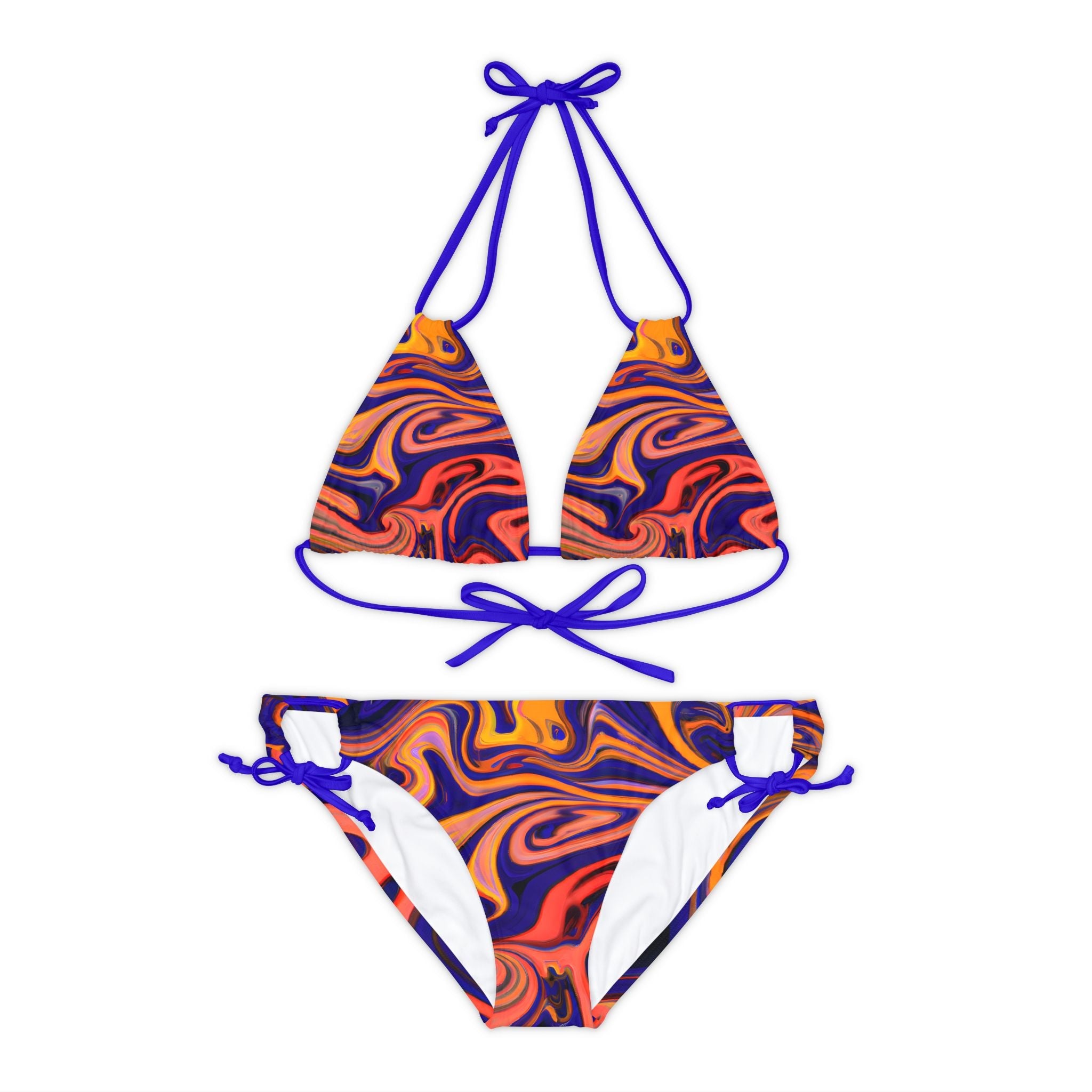 All Over Prints - Transcendent Zen Strappy Bikini - Acid Daddy