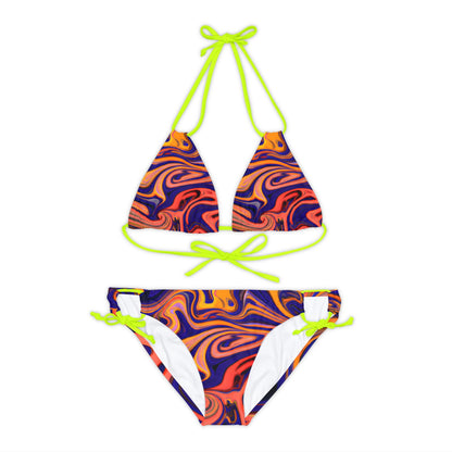 All Over Prints - Transcendent Zen Strappy Bikini - Acid Daddy